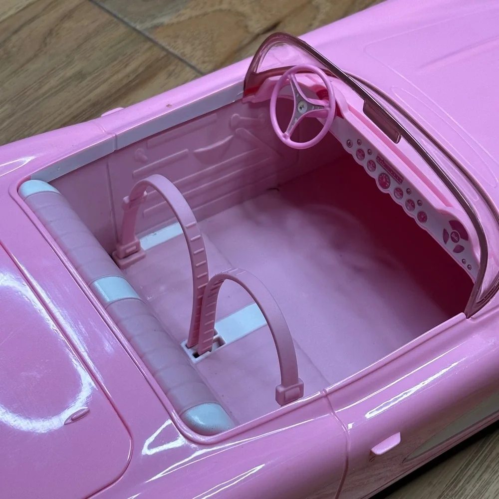Barbie Movie Corvette RC Vehicle Pink C1 Chevrolet 2022 Mattel HPW40 No Remote
